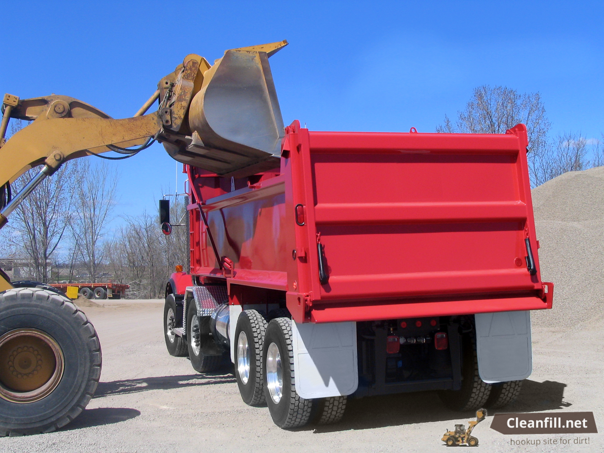 Free clean fill dirt available for pickup